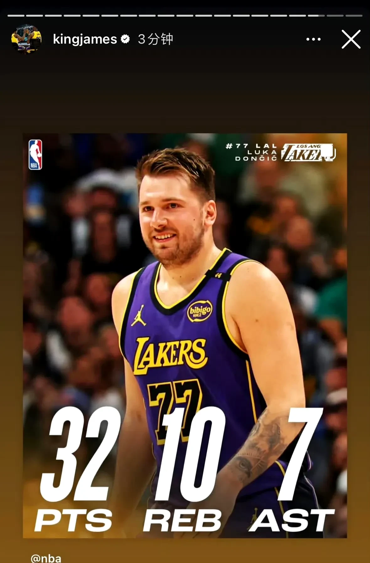 山西队碾压国王，东契奇刷新纪录